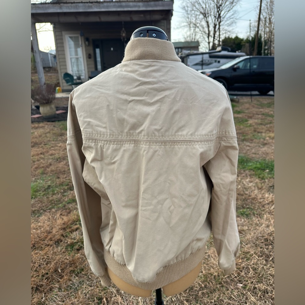 Vintage Polo by Ralph Lauren bomber jacket. Size XL. Tan. Polo pony. Vintage - Picture 3 of 7